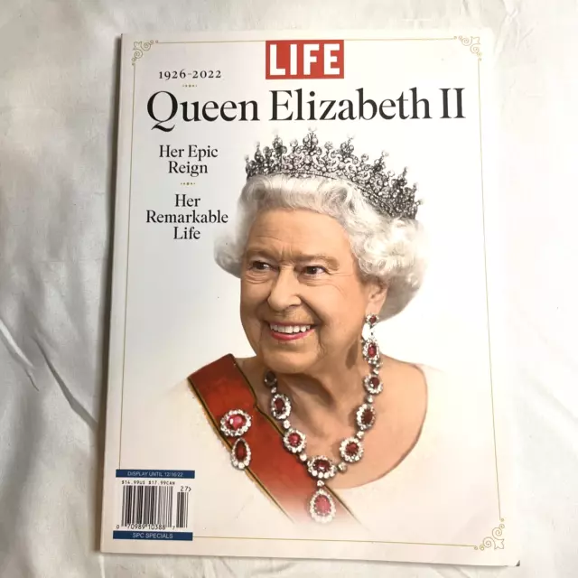 LIFE MAGAZINE QUEEN Elizabeth II Her Remarkable Life 2022 14.76 PicClick