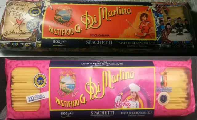 Barbie + Dolce And Gabbana - Double Spaghetti Special Edition Pasta Di Gragnano