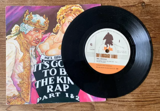 Mel Brooks - Its Good To Be The King Rap 7” Vinyl