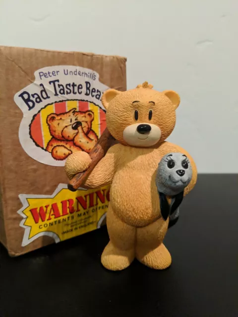 RARE Bad Taste Bear Members Only '00-'01 Bear: Seal Clubber *Retired*