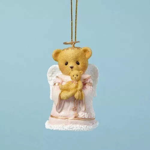 Cherished Teddies 'Hugs From Heaven' 2014 Bell Ornament 4040459