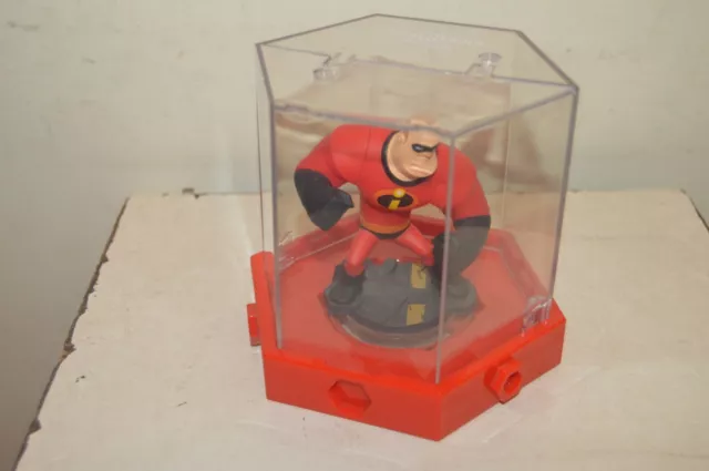 Disney Infinity Figurine Mr Indestructible Boitier Cube Empilable