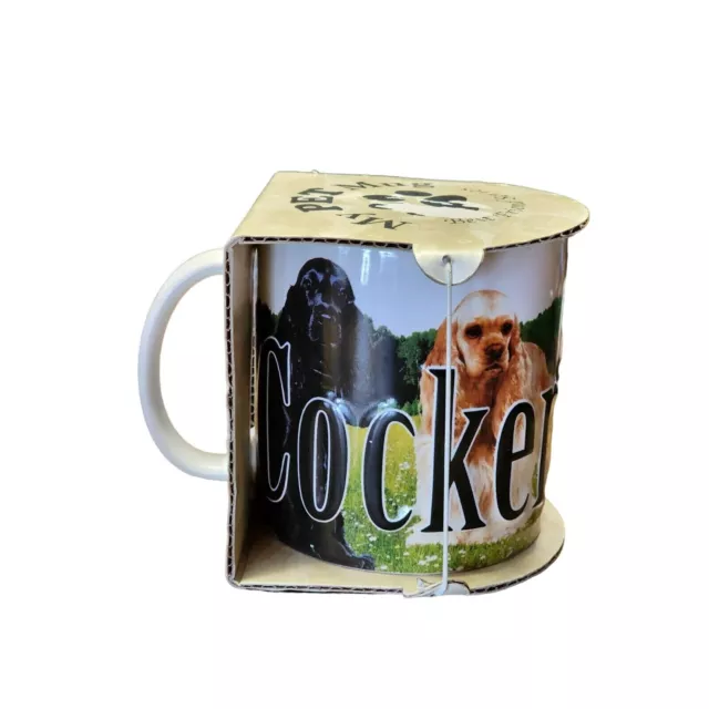 Cocker Spaniel My Pet Dog Puppy Mug Best Friend Series 18oz 3-D Stoneware 2008
