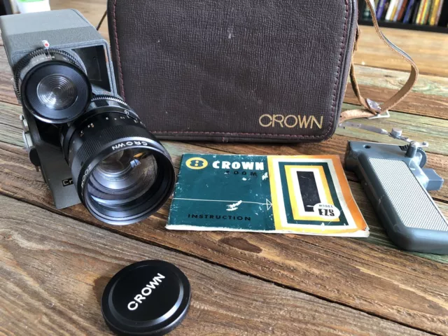 Filmkamera Crown Modell EZS Normal 8 mm geprüft