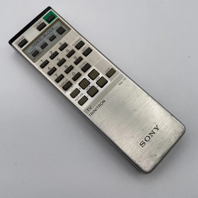 Sale Original Sony Trinitron RM-Y126 Remote Control OEM Sony A/V Tv Vcr