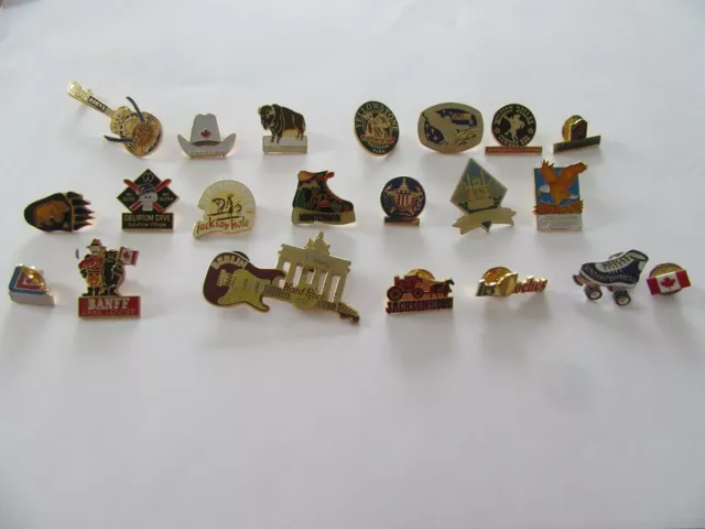 USA KANADA GERMANY Badges Abzeichen Anstecker Pin`s Hardrock Cafe u. a. Auswahl