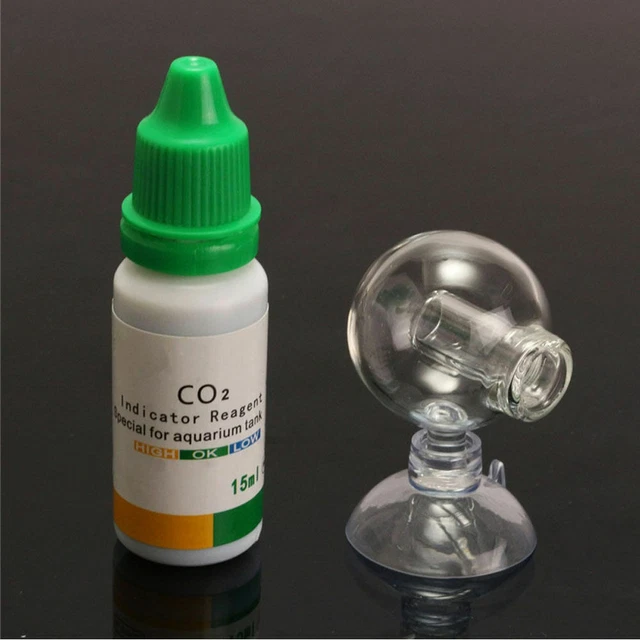 Brand new aquarium fish tank carbon dioxide monitor glass falling ball tester