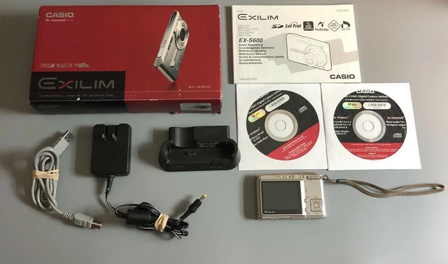 📷 Casio EXILIM CARD EX-S600 6.0 MP Digital Camera AS IS 📷