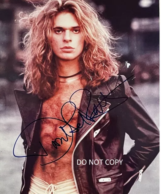 DAVID LEE ROTH - VAN HALEN  Autographed Signed 8x10 Reprint Photo !!