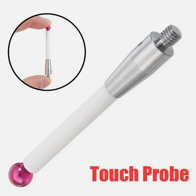 KMG Tastkopfstift 4mm – M2 Gewinde, Wolframcarbid, Mit Aufbewahrungsbox, Für 3D-Messmaschinen