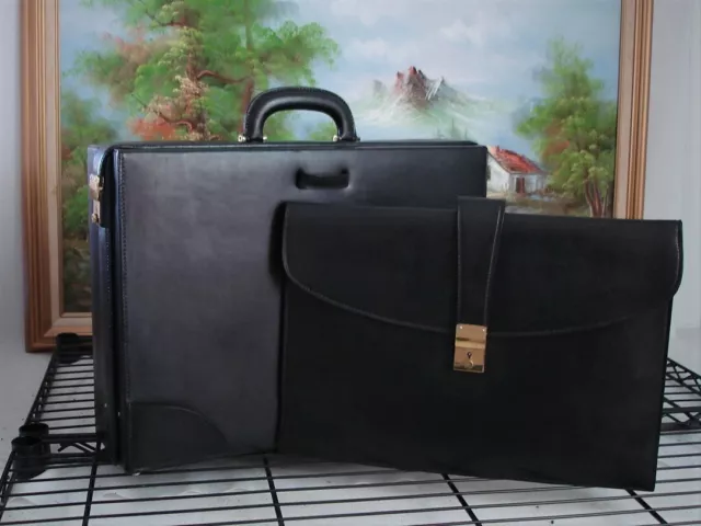 Gucci Leather Authentic Briefcase Attaché Case Travel Bag Business Laptop Case