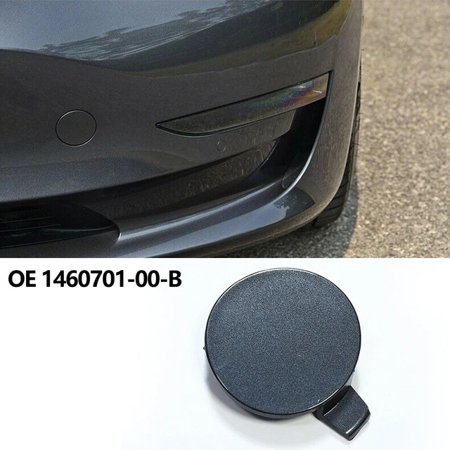 Paraurti Gancio di Traino Cover Anteriore Ricambio Rimorchio Gancio Cover 1pc