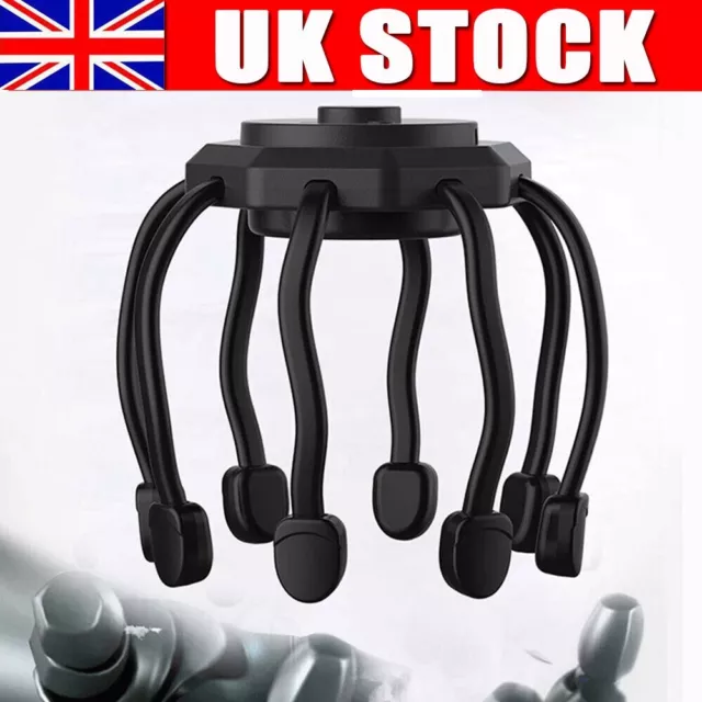 Electric Octopus Ultra Scalp Massager, Electric Scalp Massager with 3 Modes