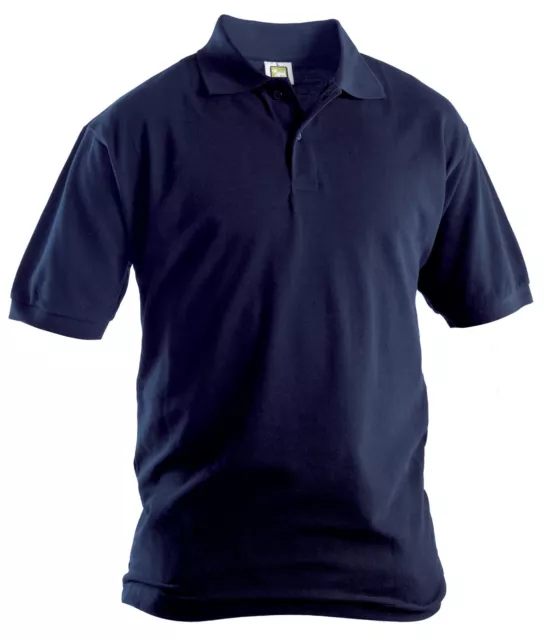 Polo Uomo maglia t shirt maglietta manica corta da lavoro cotone t-shirt sport