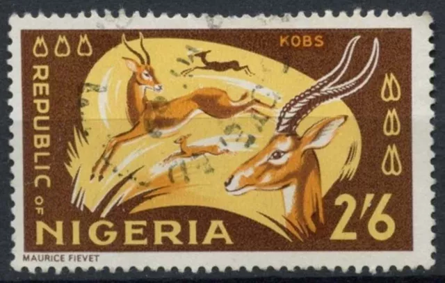 Nigeria 1965-6 SG#182, 2s6d Kobs Definitive Used #D19239