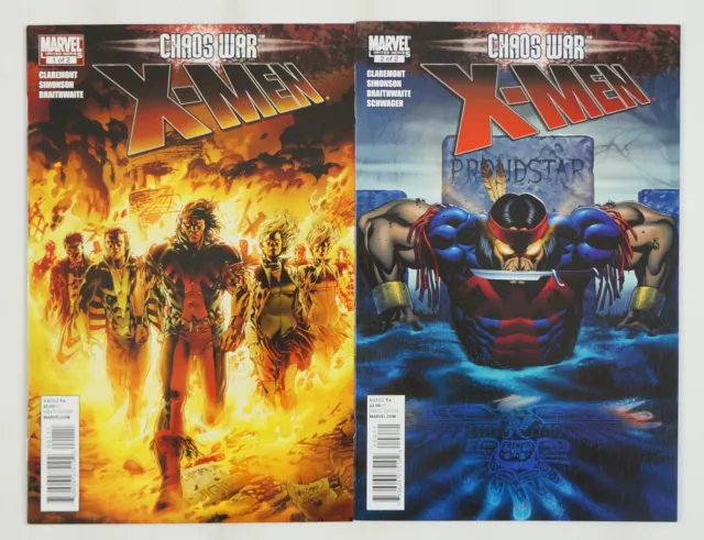 Chaos War: X-Men #1-2 VF/NM complete series Chris Claremont Simonson Marvel set