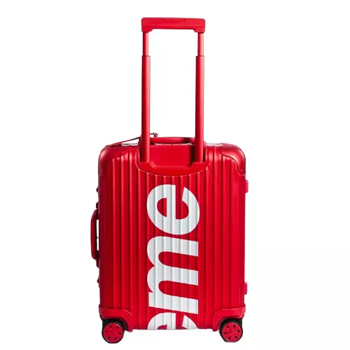 Supreme RIMOWA Cabin Plus Black Suitcase Luggage Bag 49L Spider Web FW19  NWT