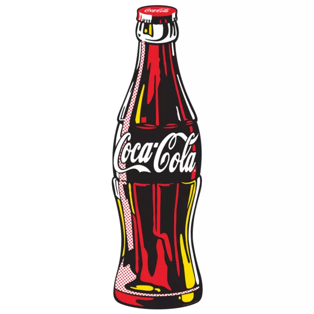 Coca-Cola Contour Bottle Wall Decal Officially Licensed Made In USA