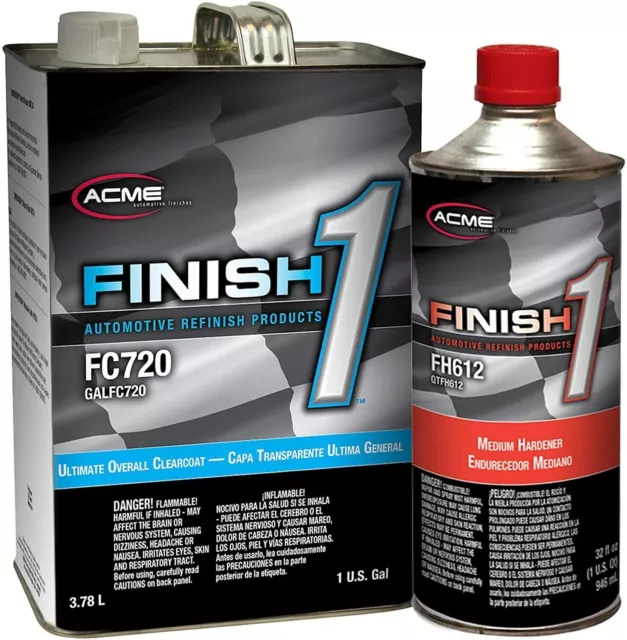 Sherwin Williams Finish 1  FC720 2K Urethane Clearcoat Medium Hardener FH612 4:1