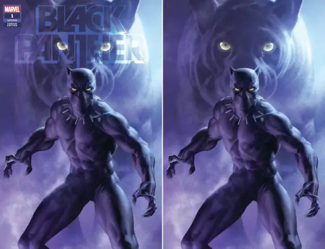 BLACK PANTHER #1 - Exclusive JUNGGEON YOON Trade Dress/Virgin Variant Cover Set