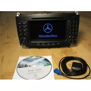 GPS COMAND APS 16.9 COULEUR MERCEDES W209 CLK NAVIGATION  DVD TV TEL gps33