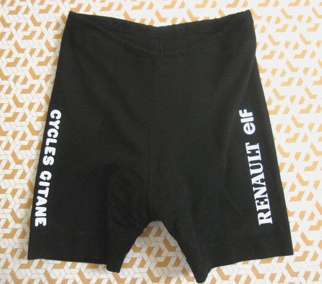 Cuissard Long Cycliste Vintage La Vie Claire Look 1984, Noir Taille S - Hinault