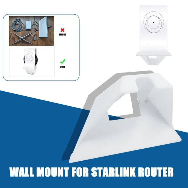 Support Mural D'angle EDUP HOME Pour Starlink V2/Mini - Gris - Neuf