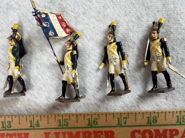 FUSILIERS, ÉCOLE DE SAINT-CYR 1812, FIGURINES EN PLOMB CBG MIGNOT
