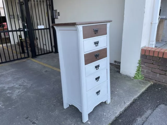 Rossmore Tallboy Chest of Drawers By Sherry Brothers