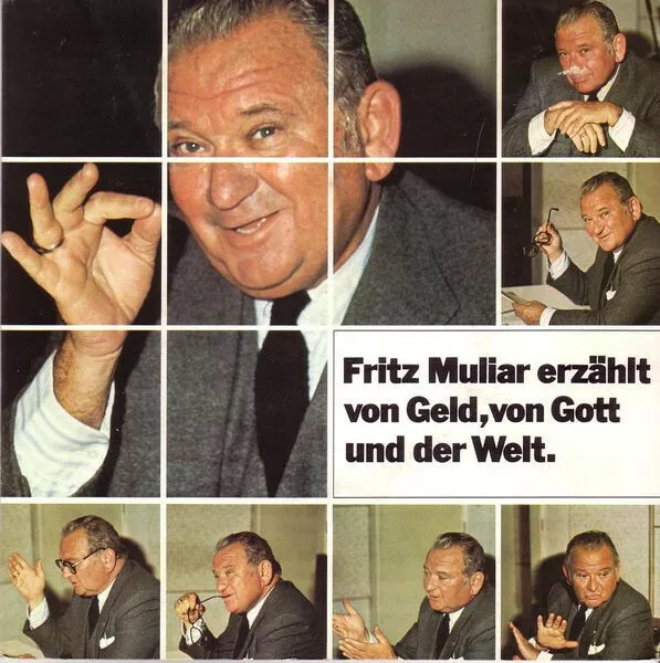 Fritz Muliar - Muliar, Fritz / Erzählt Von Geld, Von Go Vinyl-Single #G2026948