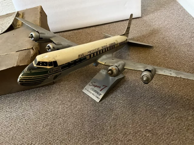 DOUGLAS DC-7C PAN American World Airways Dealership Display Model ...