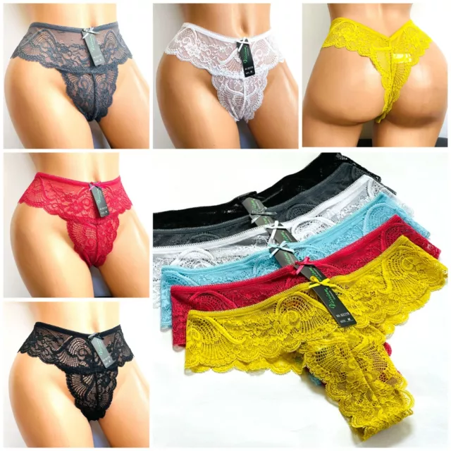 Fashion Womens Cotton Thongs G-String Ladies Underwear Panties Knickers  Briefs