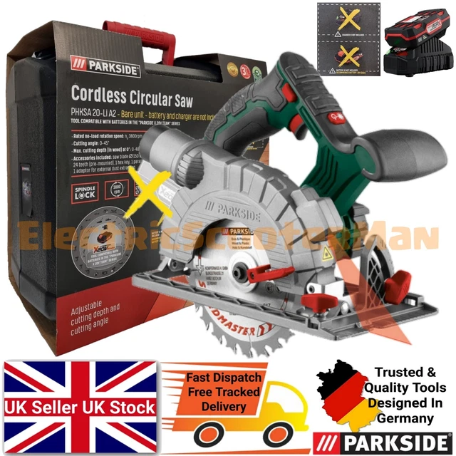 Parkside cordless sales circular saw 20v