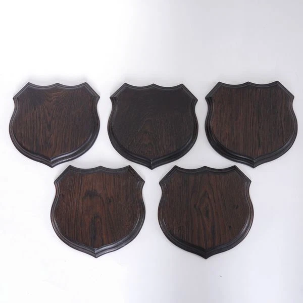 5x Wappenschilder Placa de Jabalí Af 17cm Jabalí Placa Jabalí Escudo de Trofeo 3