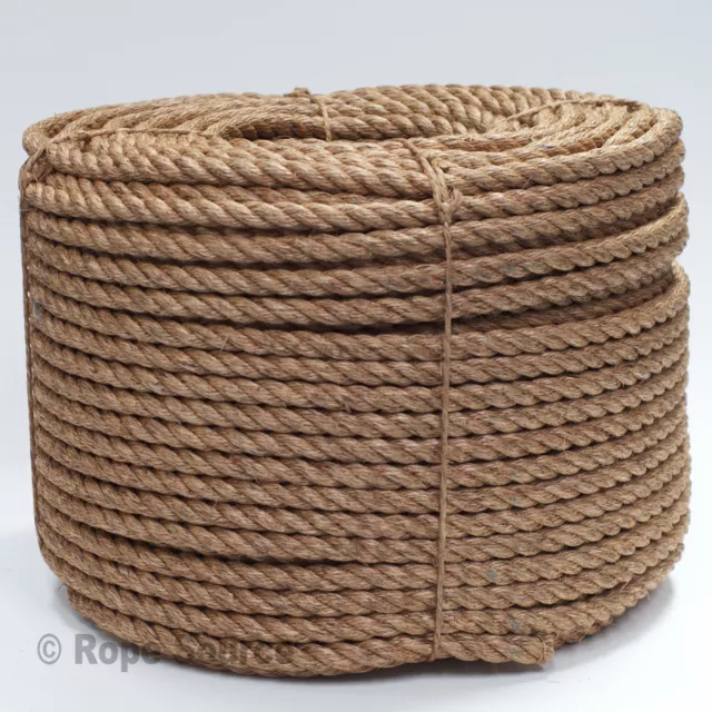 Natural Manila Decking Rope 16Mm - Various Lengths Avilable Strong Garden Rope