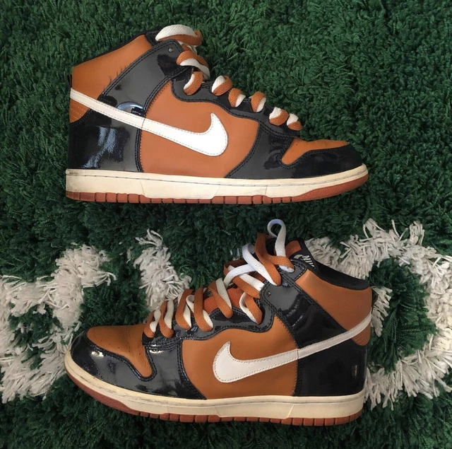 NIKE DUNK HIGH Mesa Orange Obsidian 2003 Size 11.5 Men's 305287