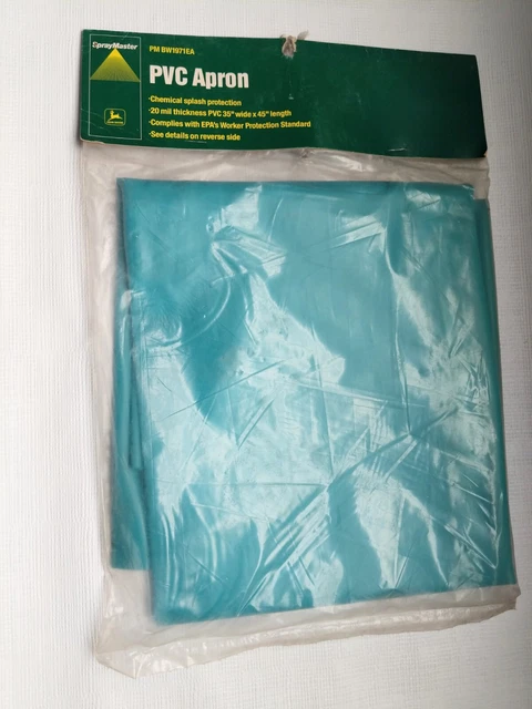 SprayMaster 35X45 20 mil Vinyl Chemical Splash Protection Apron Free Ship