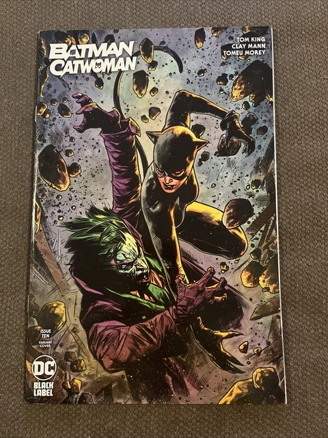 Batman Catwoman #10 Variant 1St Print Dc Comics (2022) Black Label Joker
