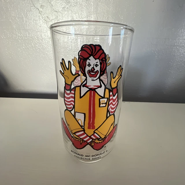 Vintage, McDONALD Collector Series Glass, RONALD McDONALD