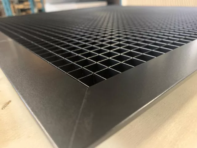 Aluminium Eierkistengrill,Lüftung,Bürodecke,Versorgung,Auszug RAL9005