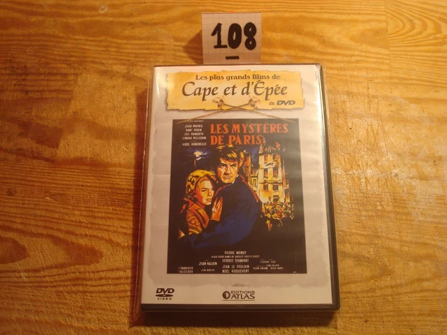 DVD : Les mysteres de Paris - Jean Marais / Lemaus / Comme Neuf