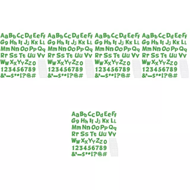 360 Pcs Letter Cutouts for Bulletin Board Paper Venue Setting Props