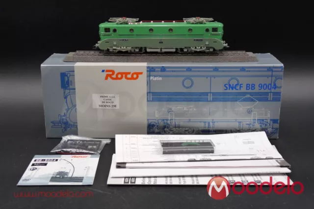 Roco 69785 - Locomotive 3rails électrique BB 9004 SNCF AC WS Elok Weltrekord