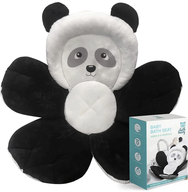 BATHBEARY Baby Sink Bathtub Cushion, Baby Bath Seat Panda Bear Design