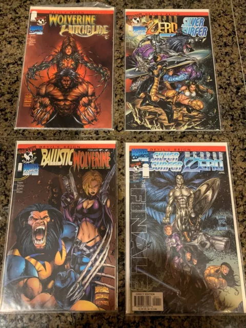 Wolverine / Witchblade #1, weapon zero/silver surfer, Wolverine/ Ballistic, 