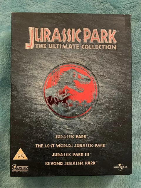 Jurassic Park - The Ultimate Collection - 4 Disc DVD Set