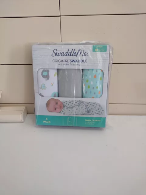 Swaddle Me Original Swaddle Adjustable Baby Wrap  ,  Stage One  ;  New In Box