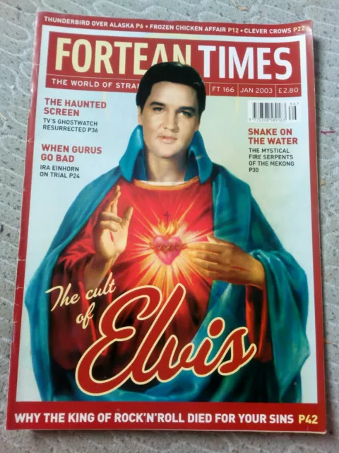 Fortean Times Magazine FT 166 JAN 2003  Used - good/very good condition.