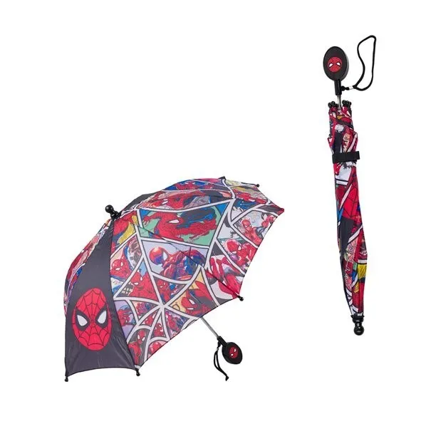 Spiderman Marvel Avengers Kids Umbrella Rain Sun Toddler Baby Toy Gift School 3