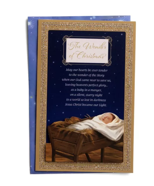 DAYSPRING CHRISTMAS CARDS “The Wonder of Christ.” (24ct) Holiday
